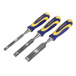 Goodyear, Wood Chisel, Wood Chisel Set; Wood Chisel Tools, 3 Pc Wood Chisel Set, Wood Chisel Kit, Wood Chisel Sets, Carpenter Chisel Set With Striking Head And Very Comfortable Grip