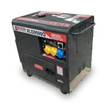 Excel Power Portable 6.5KW Standby Back up Electric Start Diesel Generator With 1 Year Warranty Residential Outdoor Power Tools