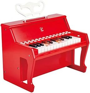 Hape E0628 Learn with Lights Piano, Red