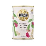 Biona Organic Canned Mixed Beans 400g (Pack of 12)