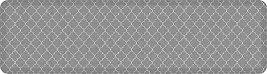 NewLife by GelPro Designer Comfort Mat, 20" x 72", Lattice Mineral Grey