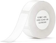 NIIMBOT Thermal Label Maker Paper 0.47"×1.57" White Stickers Waterproof Tear-Resistant Replacement for D11/D110 Label Printer Office&Home 160 Labels/Roll (12×40mm)