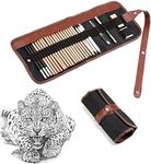 Pencil Drawing Set, 18pcs Charcoal 