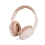 DREATI Kids Headphones Wired, Adjustable Childrens Headphones with Microphone for Girls & Boys,Tangle-Free 3.5mm Jack Cord forTablet/iPad/PC/Mac/Android/Kindle(Off White)