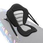 SereneLife Paddleboard Seat - Detachable UniversaL BAdjustable Seat, with Straps and Hooks, Form-Fitting Design for All Body Sizes, Kayak Compatibility, Suitable for Rowing Boat and Fishing Boat