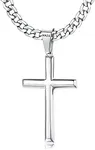 Besteel 925 Sterling Silver Cross N