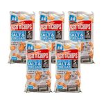 Savoury Snack Bundle Consisting of Burtons Daily Fish n Chips Salt & Vinegar Baked Snacks 5x25g (5 Pack)