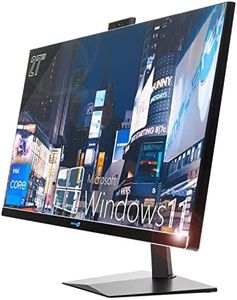 SIMPLETEK PC All in One Display 27" 2K Core i7 Fino 3.60GHz Windows 11 Nvidia GT730 4GB | 16GB RAM 960GB SSD | WiFi BT HDMI Webcam 1080p | Gaming AiO Computer Fisso Grafica Video Editing