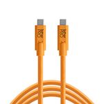 Tether Tools USB-C to USB-C 4.6 m orange Camera