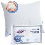 Continental Bedding 100% White Goose Down Soft Pillow. Standard Size [Soft]