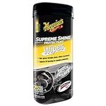 Meguiar's Supreme Shine Protectant Wipes - Preserve Vinyl, Rubber & Plastic, 30 Wipes - G4000C