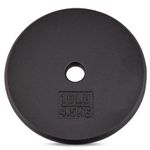 Yes4All 1-inch Cast Iron Weight Plates for Dumbbells – Standard Weight Disc Plates (10 lbs, Single)