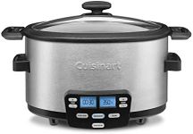 CUISINART MSC-400 3-in-1 4 Quart Multi-Cooker, Silver/Saute, Steamer