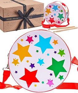 Jaques of London Toddler Drum Set | Music Toys | Kids Drum Kit | Musical Toys for 1 2 3 Year Olds | Toy Drum | Since 1795