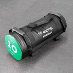 METIS Power Bags [5kg, 10kg, 15kg, 20kg, 25kg, 30kg or Complete Set] | Strength Training Equipment | Prefilled Powerbag Weights for Home Gyms, Powerlifting, Crossfit & MMA (10kg)