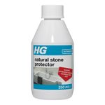 HG Natural Stone Protector Product 35, Protects Against Penetration of Water, Stains, Dirt & Limescale, for Natural Stone & Marble Maintenance Indoors & Outdoors - 250 ml (204025106)