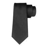 Men Ties Solid Color Neck Tie for Men Wedding Business Formal Neckties 3.15"（8cm)