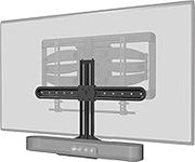 Sanus WSSBM1-B2 under TV Mounting Bracket compatible for Sonos Beam Suitable for TVs from 37" to 70"