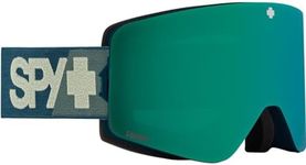 SPY Optic Marauder Ski & Snowboard Goggles for Unisex Adults Men & Women (Seafoam - Happy Bronze Turquoise Mirror + Happy LL Persimmon Silver Mirror)