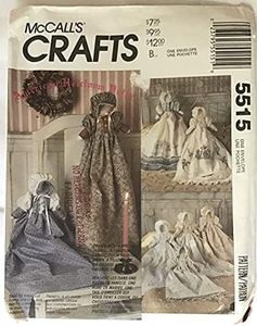 McCall's Crafts Heirloom Dolls Sewing Pattern 5515