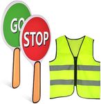 Double Sided Stop And Go Sign Polic