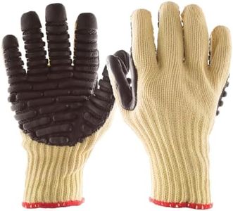 Impacto VI4741 Blade Anti-Vibration Anti Slash Glove, Yellow