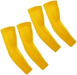 TEVEUNI 2Pairs Arm Sleeves for Women Men with Hand Cover Compression Arm Sleeve Tattoo Cover Up Sleeves to Cover Arms Women's Warm & Cooling Arm Warmers