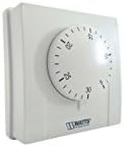 Thermostat ambiant Watts mecanique, Belux, connexion filaire