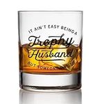 Trophy Husband Whiskey Glass - Bour
