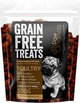 Poultry Grain Free Dog Training Treats - 800 100% Natural & Healthy Pack - 80% Fresh Poultry Meat, 20% Potato & Sweet Potato - Hypoallergenic