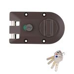 Godrej vertibolt Ultra XL+ Brown Lock with 4 Keys (Free Installation)Powder Coated