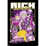 Grupo Erik Rick & Morty Poster - 36 x 24 inches / 91.5 x 61 cm - Shipped Rolled Up - Cool Posters - Art Poster - Posters & Prints - Wall Posters