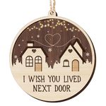 Friends Christmas Tree Decoration Wooden Ornament