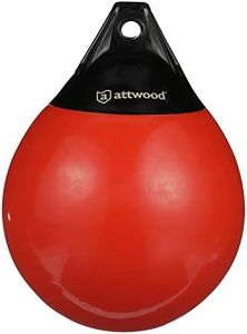 Attwood 9350-4 Anchor Buoy, 9 Inches Long, Heavy-Duty Marine-Grade Vinyl, Built-In UV Inhibitors, MicroGuard® Mold Protection