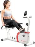 Marcy Recumbent Exercise Bike, Whit