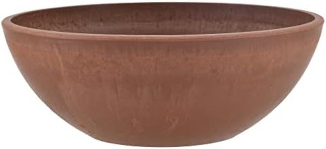 Arcadia Garden Products PSW M20TC Garden Bowl, 8", Terra Cotta Color