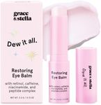 grace & stella Under Eye Balm Stick with 0.25% Retinol and Caffeine (0.13 oz/3.5 g) - Under Eye Brightener Stick for Dark Circles and Fine Lines - Vegan Cruelty Free Skincare