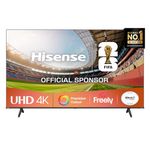 Hisense 43" 43E6QTUK 4K Ultra HD Smart TV AI TV - 4K UHD, Hi-View AI Engine, Precision Colour, AI Smooth Motion, Sports Mode with Freely, Disney +, YouTube, Netflix