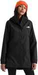 THE NORTH FACE Women's Waterproof Antora Parka (Standard and Plus Size), TNF Black-NPF, Medium