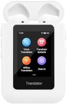 Language Translator Device, Translation Earbuds Real Time with 144 Languages, Translator Device with AI Translator Earbuds Support ChatGPT/Recording, Portable Language Translator No Need APP