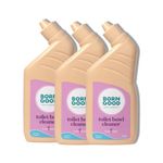 Born Good Natural Toilet Bowl Cleaner | 500mlx3 | Arctic Air Fragrance | No Toxic Fumes | Elimimates Yellow Stains Limescale & Germs | Plant-Based, Biodegradable, Non-Toxic, Eco-Friendly, Organic