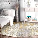 RELEANY 6ft Area Rug Round Rugs 6ft