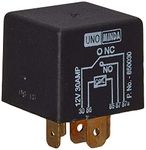 Uno Minda 850030 Relay - 5 Pin - 12V/ 30A For Universal (Black)