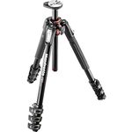 Manfrotto MT190XPRO4 Aluminium 4-Section Camera Tripod (Load Capacity Upto 7 kgs) Black