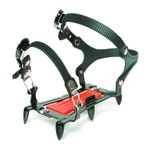 Hillsound Cypress6 - Ice Traction Device/Crampons, 6 Carbon Steel Spikes, 2 Year Warranty (Black, One Size)