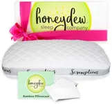 Honeydew Classic Scrumptious Pillow with Free Pillowcase – Made in USA with Cooling Copper Gel Fill – Adjustable Bed Pillow for Back & Stomach Sleepers- Neck and Shoulder Pain Relief (King Size)