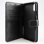 vest Anti Radiation Wallet Case for iPhone XR (10R) with RFID Protection Bump & Shock Protection [Black]
