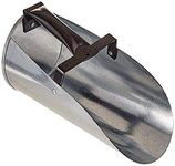 Farm Tuff 2 Quart Metal Feed Scoop, Silver (IR 2062)