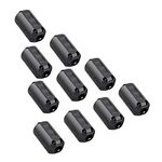 10pcs Clip-on Ferrite Ring Core Bead RFI EMI Noise Suppressor High-frequency Filter Anti-interference for USB Data Loudspeaker Bead Cable Clips (3.5 mm)