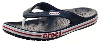 crocs Unisex Adult Bayaband Navy/Pepper Slipper-8 Kids UK (205393-4CC)